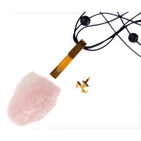 Terapik Kolye (Pembe Kuvars) – Aşk